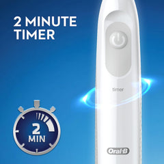 2-minute timer feature on Oral-B Pro 100