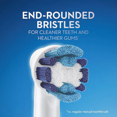 Two AA batteries included with Oral-B Pro 100