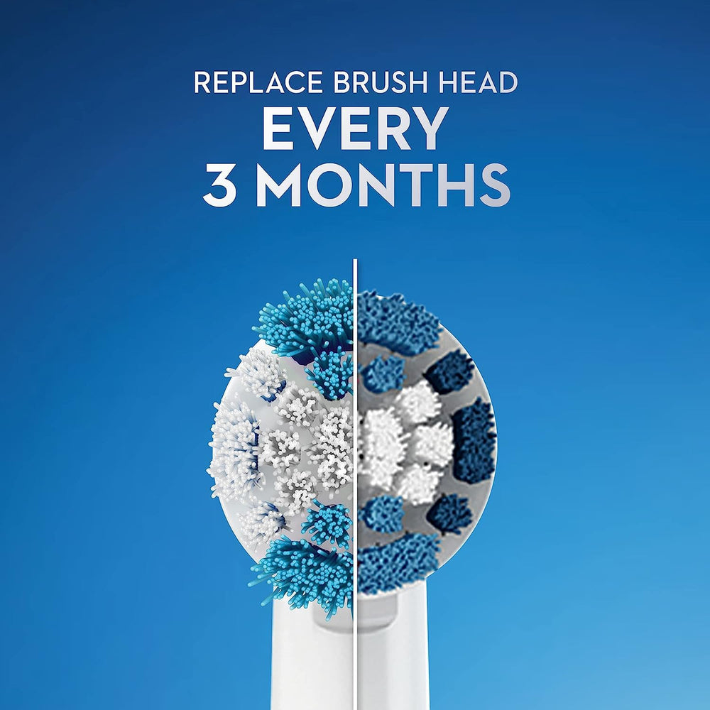 Dentist-inspired round brush head for Oral-B Pro 100