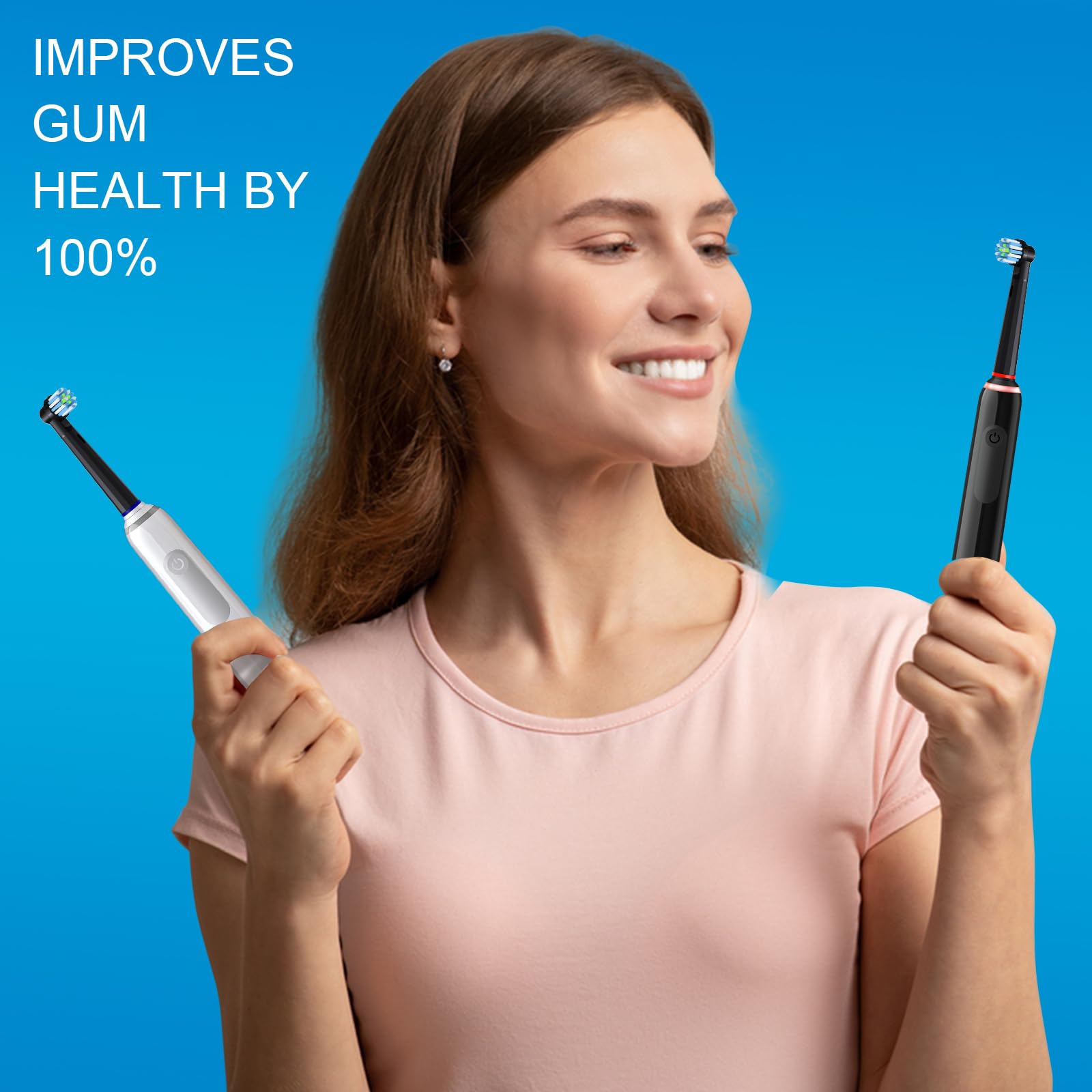 Packaging and compatibility information for Oral-B Pro series replacement heads