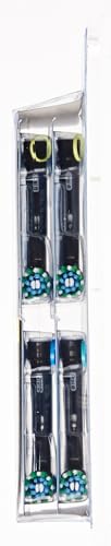 Genuine Oral-B replacement heads compatible with most Oral-B electric toothbrushes
