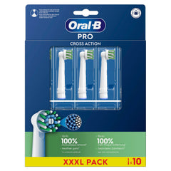 Oral-B Pro Cross Action Replacement Heads (10-pack)