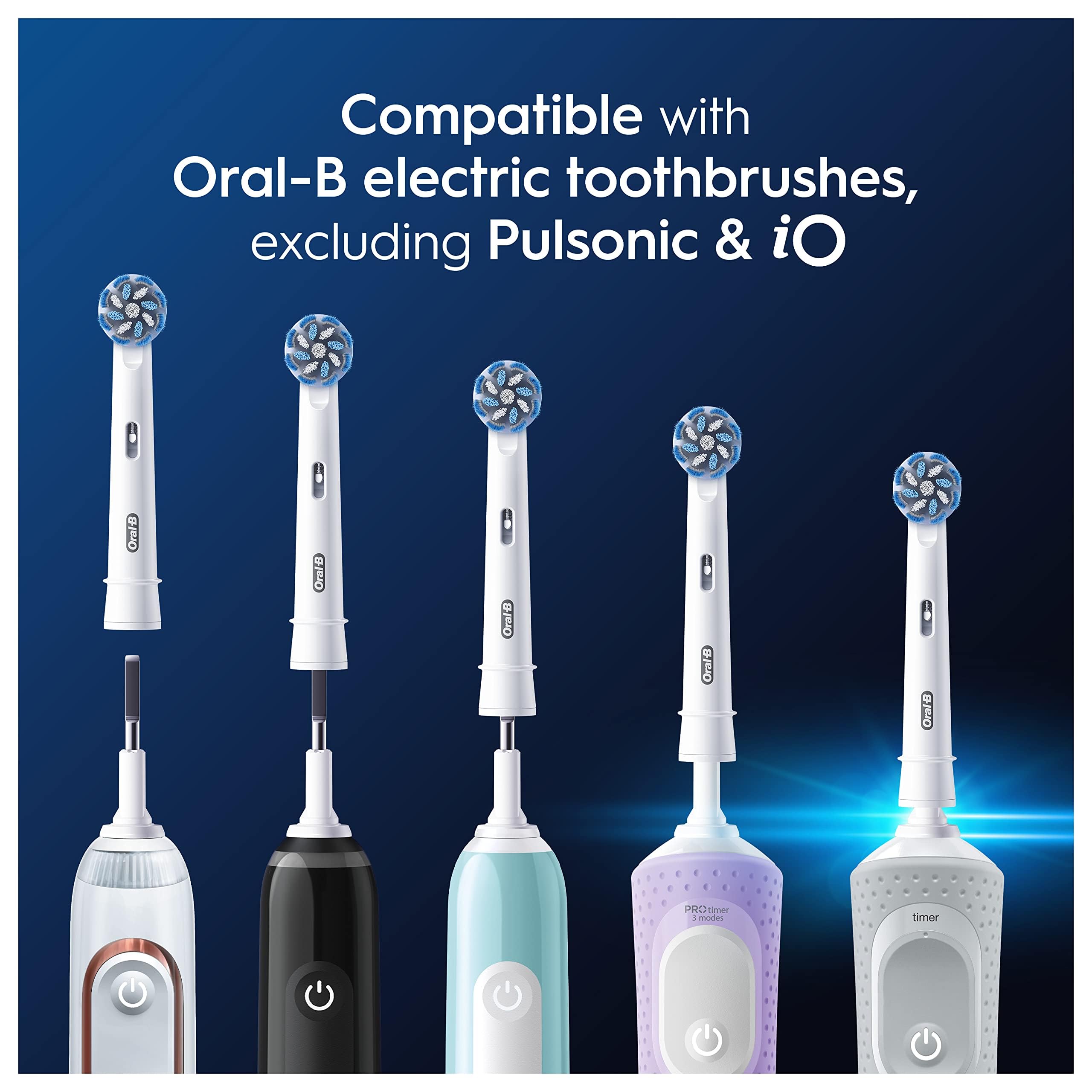 Gentle cleaning with extra soft bristles for sensitive gums