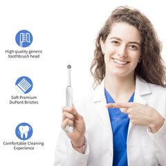 Oral-B Precision Clean head showing color coded identification