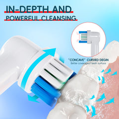Replacement head compatible with Oral-B Vitality Precision Clean and Professional Care