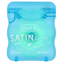 Oral-B Satin Tape Mint dental floss 25m – 6 units packaging, back view