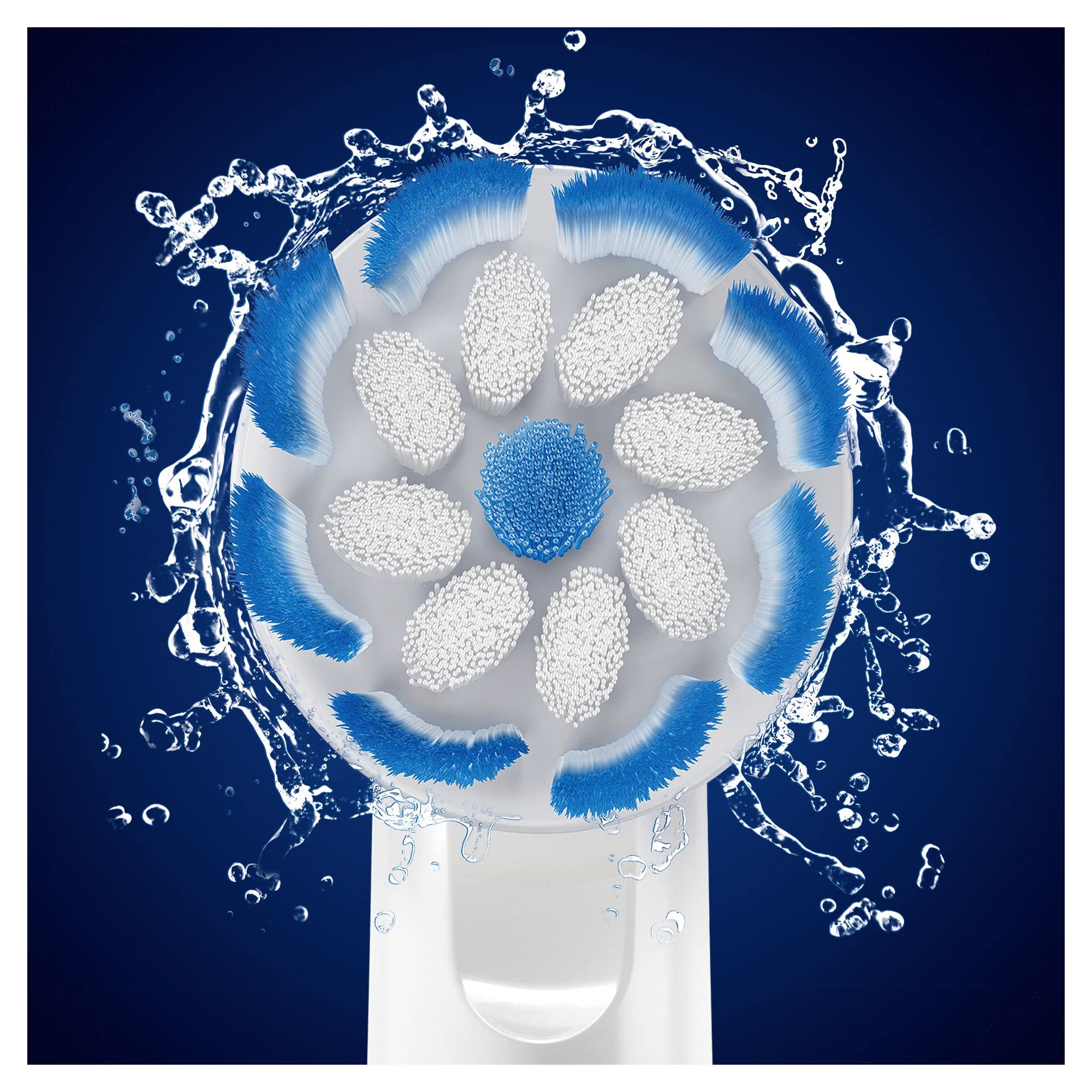 8-pack Oral-B Sensitive Clean heads in recyclable mailbox packaging