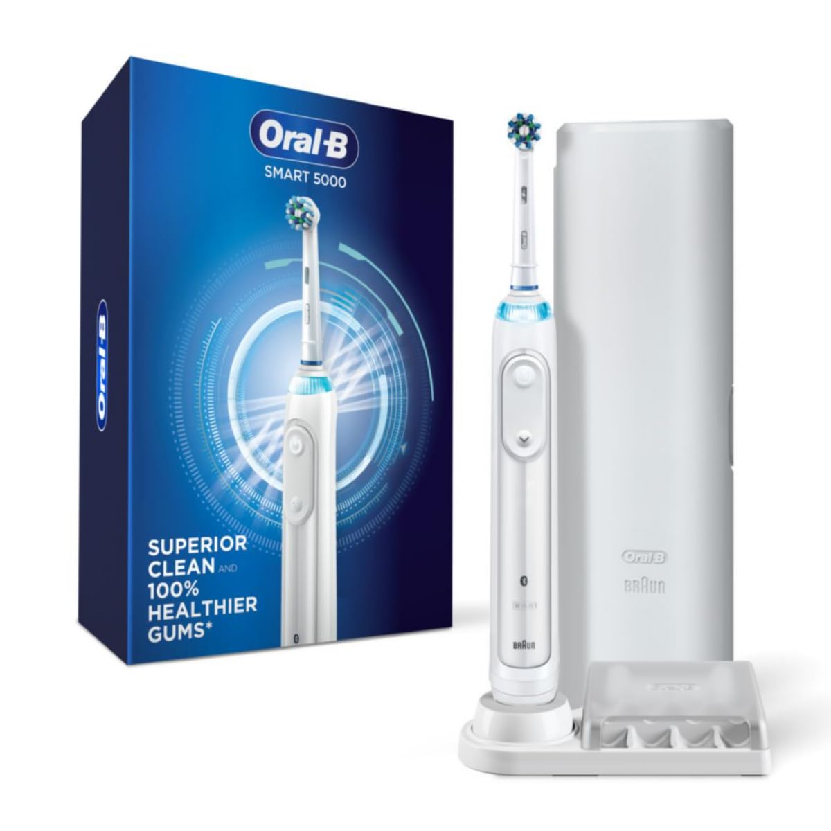 Oral-B Smart 5000 black rechargeable toothbrush
