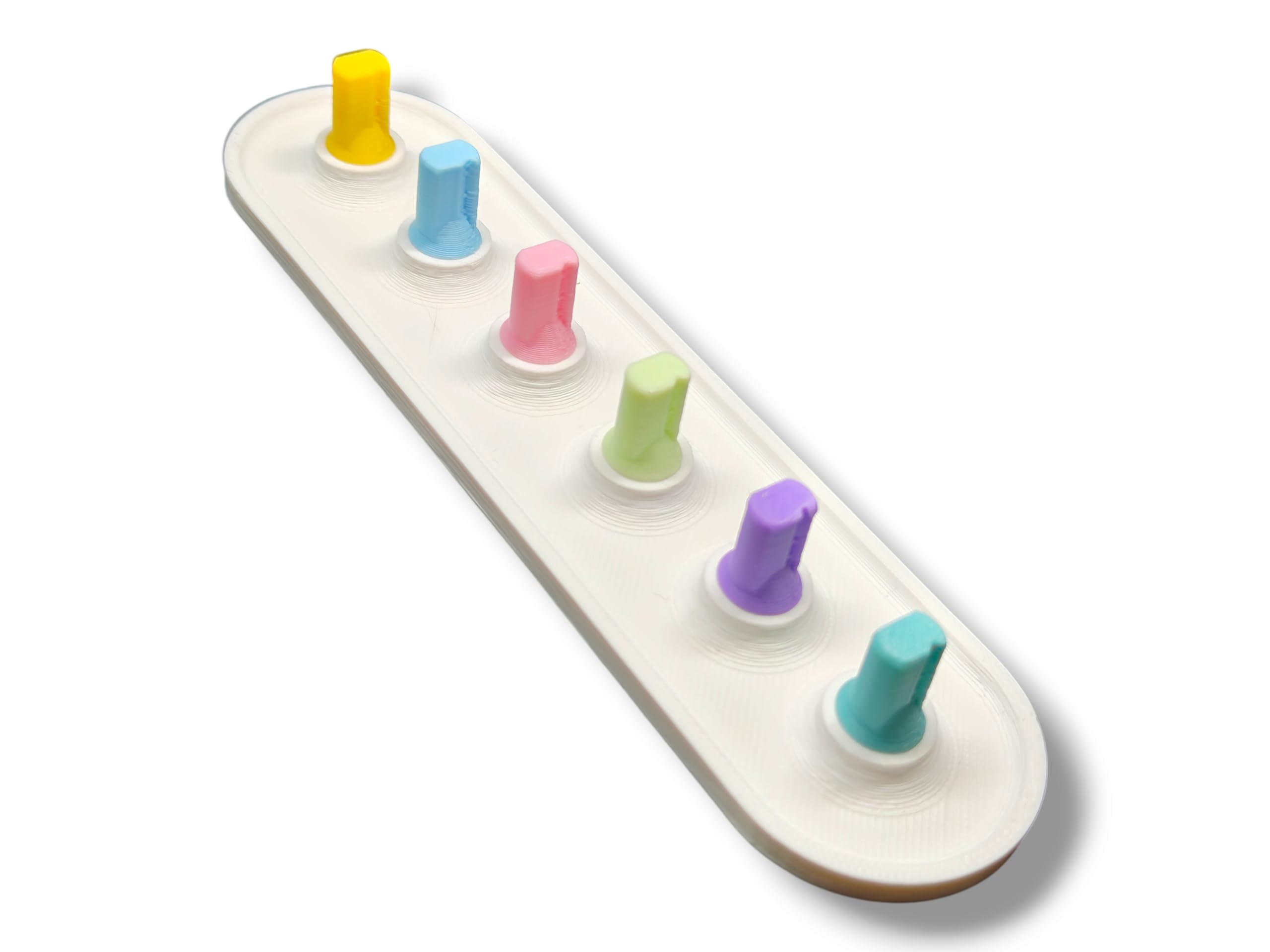 Pastel-colored Oral-B Standar head holder for 2–6 toothbrush heads