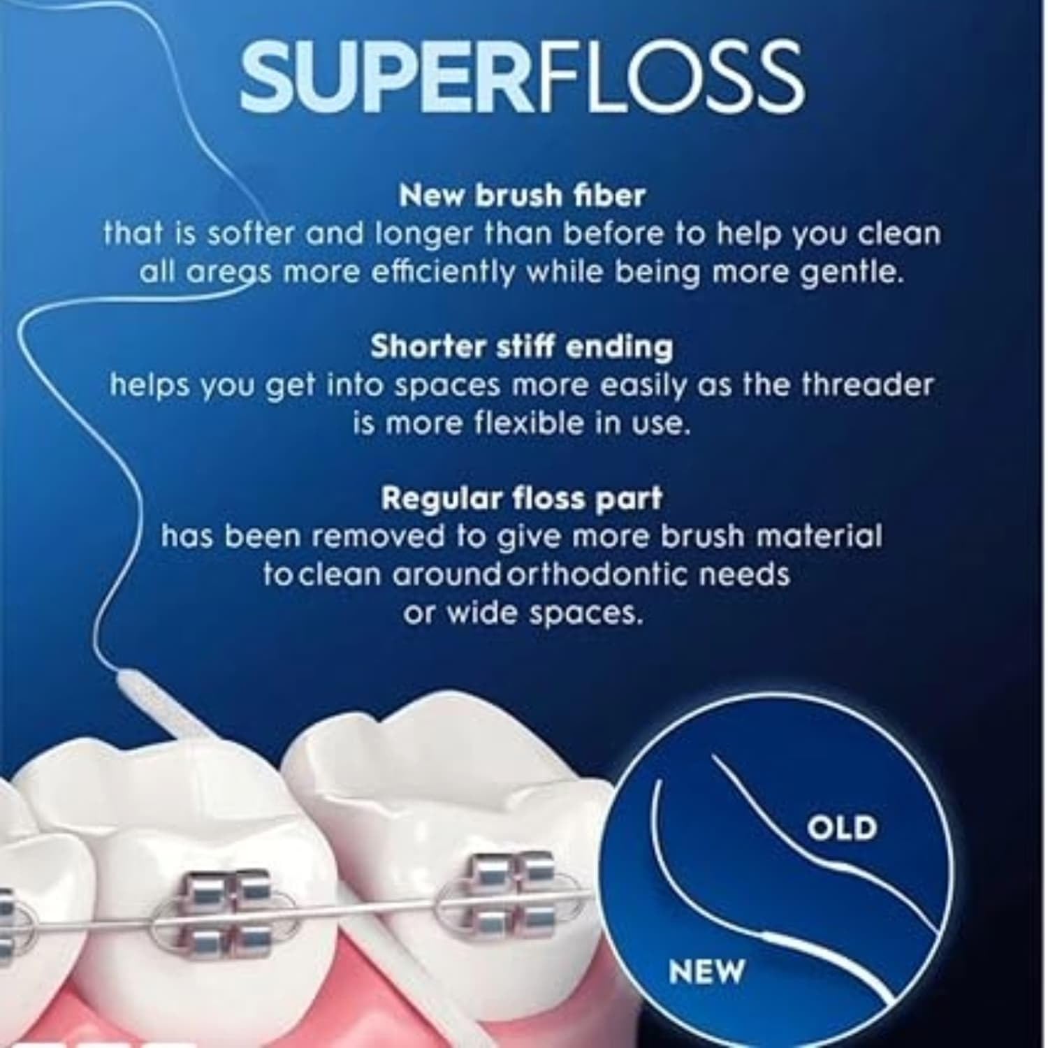Pack of 12 Oral-B Super Floss boxes – image 4