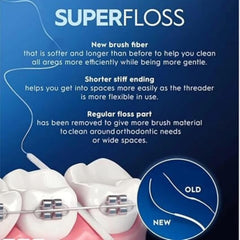 Pack of 12 Oral-B Super Floss boxes – image 4