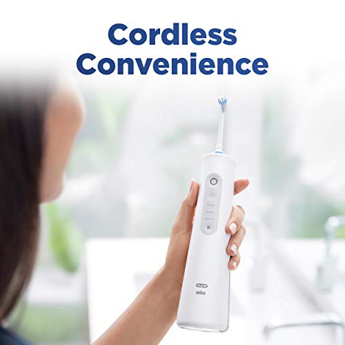Product in use showing portable cordless setup