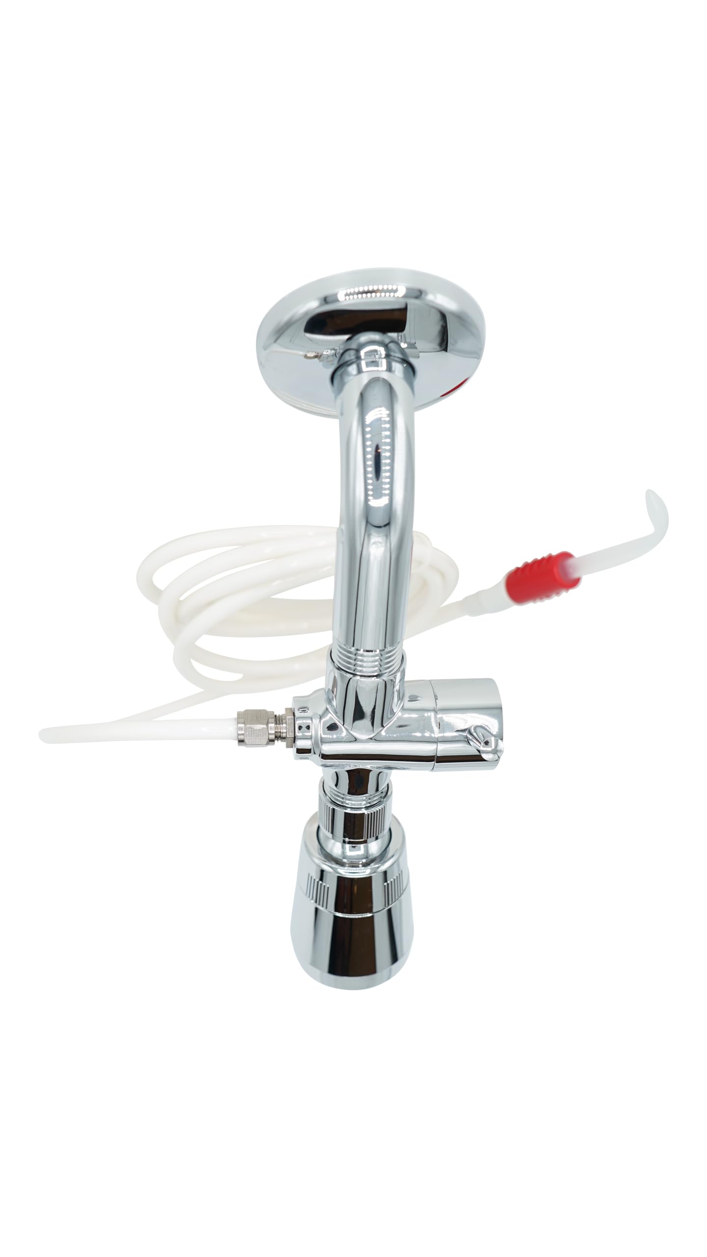 Teeth cleaning around braces with ShowerBreeze