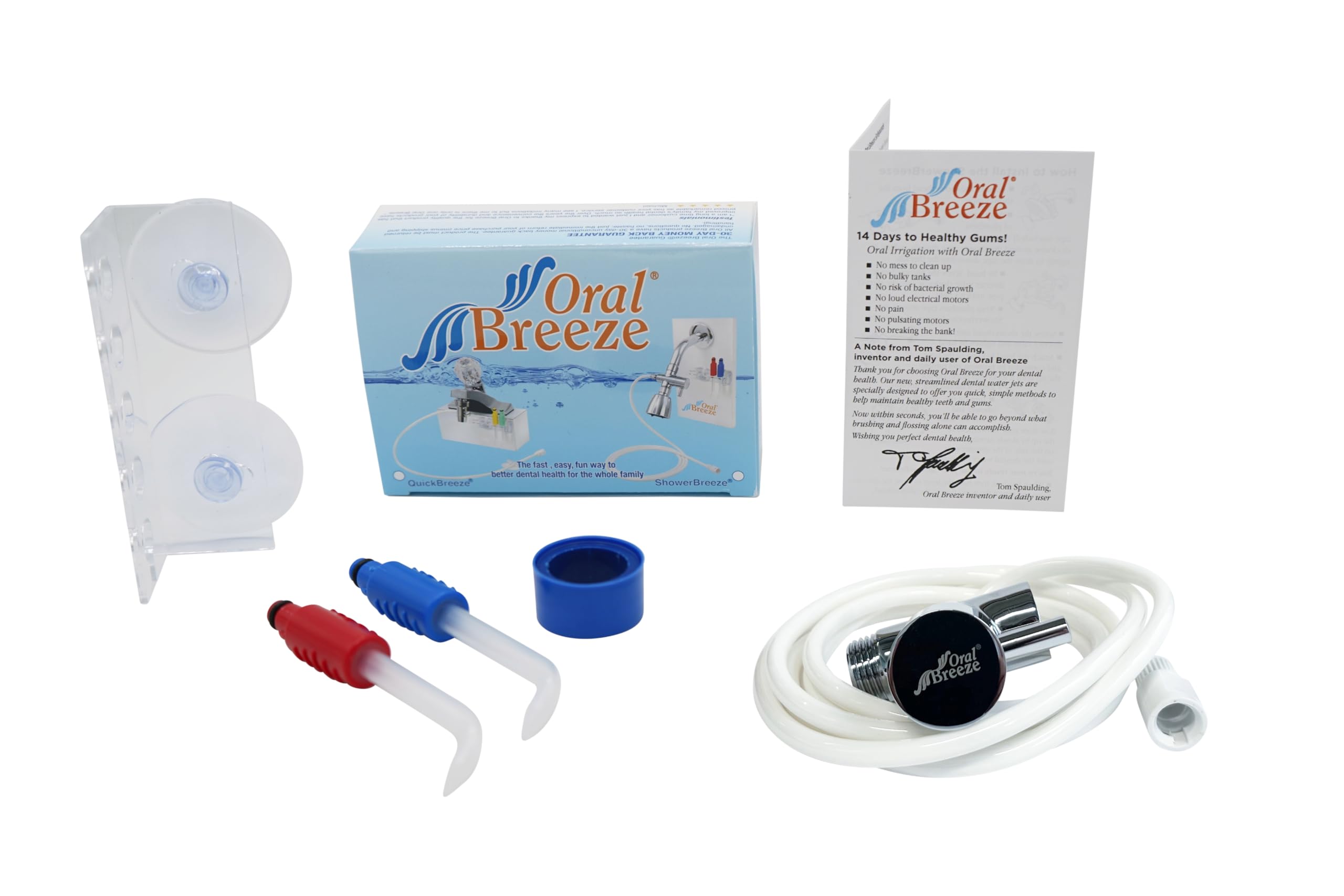 Oral Breeze ShowerBreeze cleaning around implants and crowns