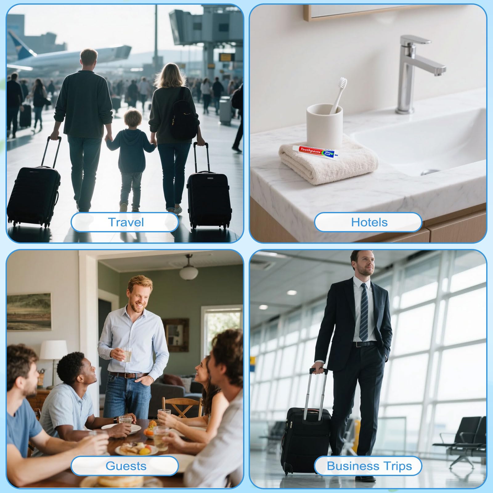 Gum-friendly toothpaste with mild formula for oral care