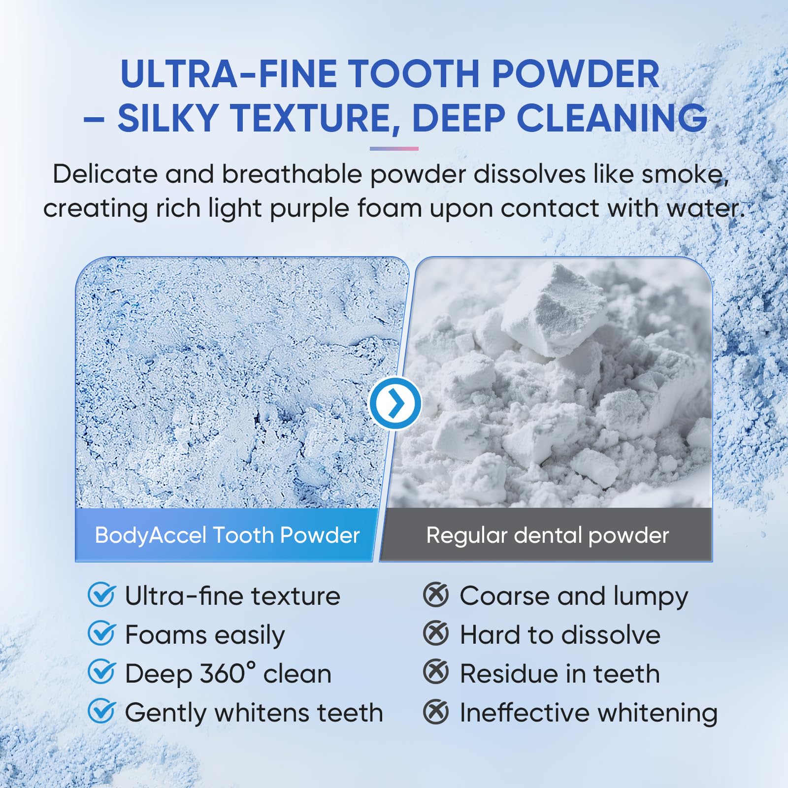 Smiling person with fresh breath