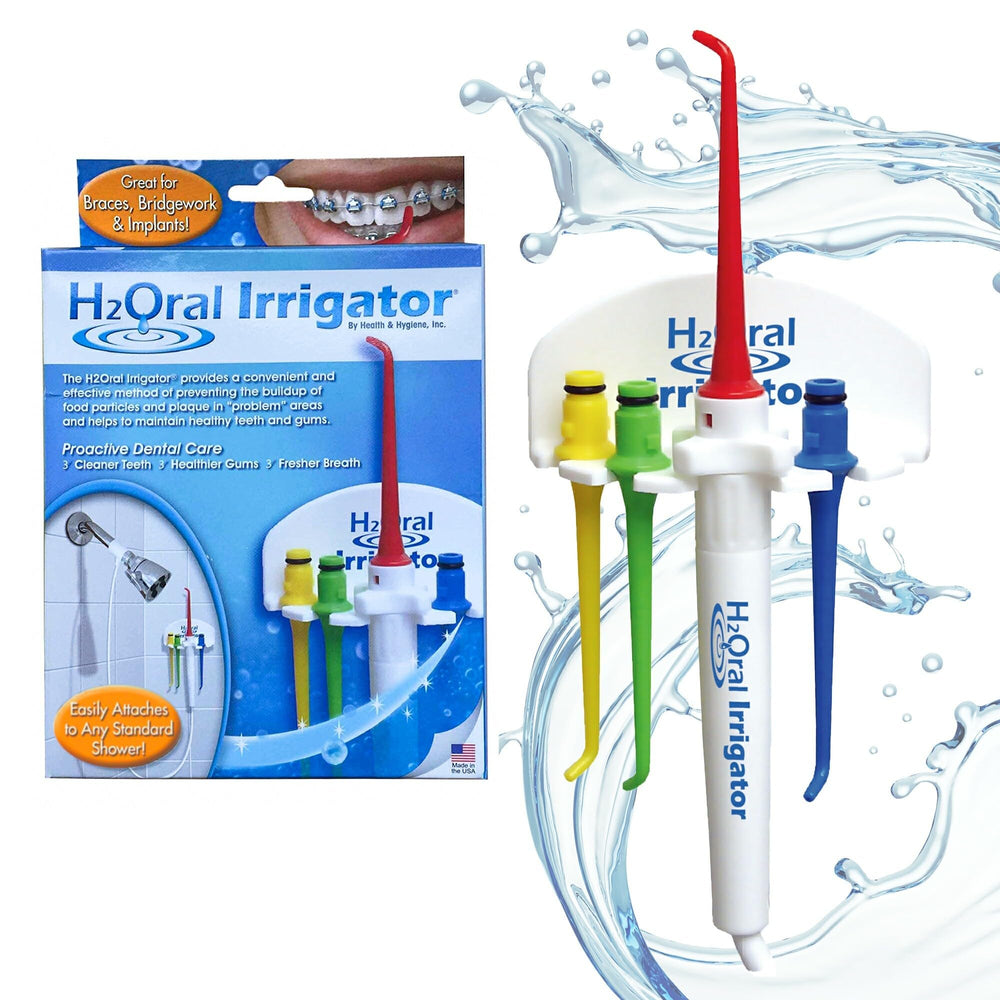 Front view of the Oral Irrigator Shower Dental Care System