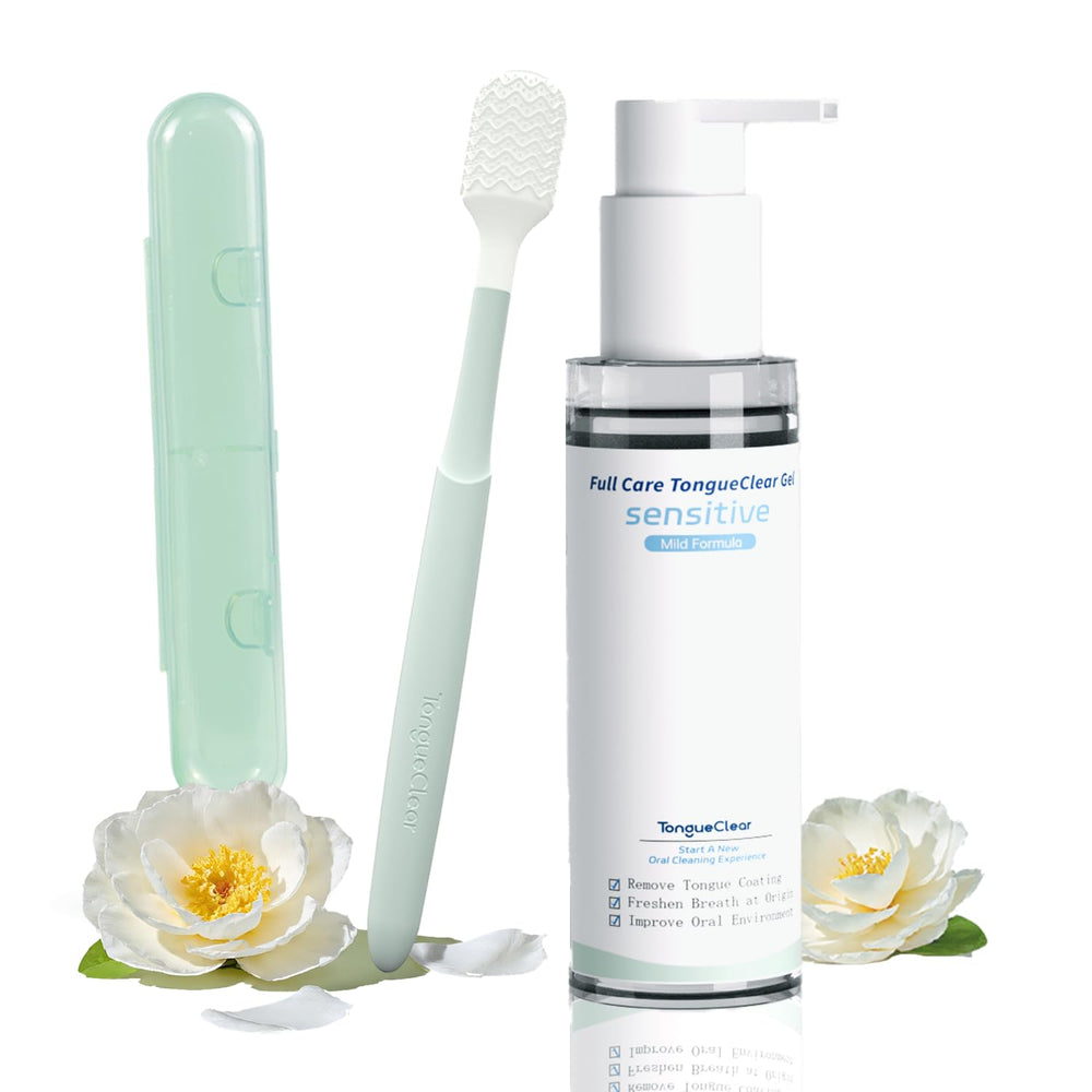 Product image of the oral mucosal cleaner and gel kit