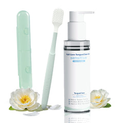 Product image of the oral mucosal cleaner and gel kit