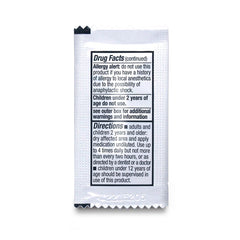 Travel-ready Oral Pain Relief packaging