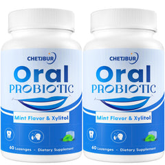 Oral probiotics bottle label showing 11B CFU with M18 and A12