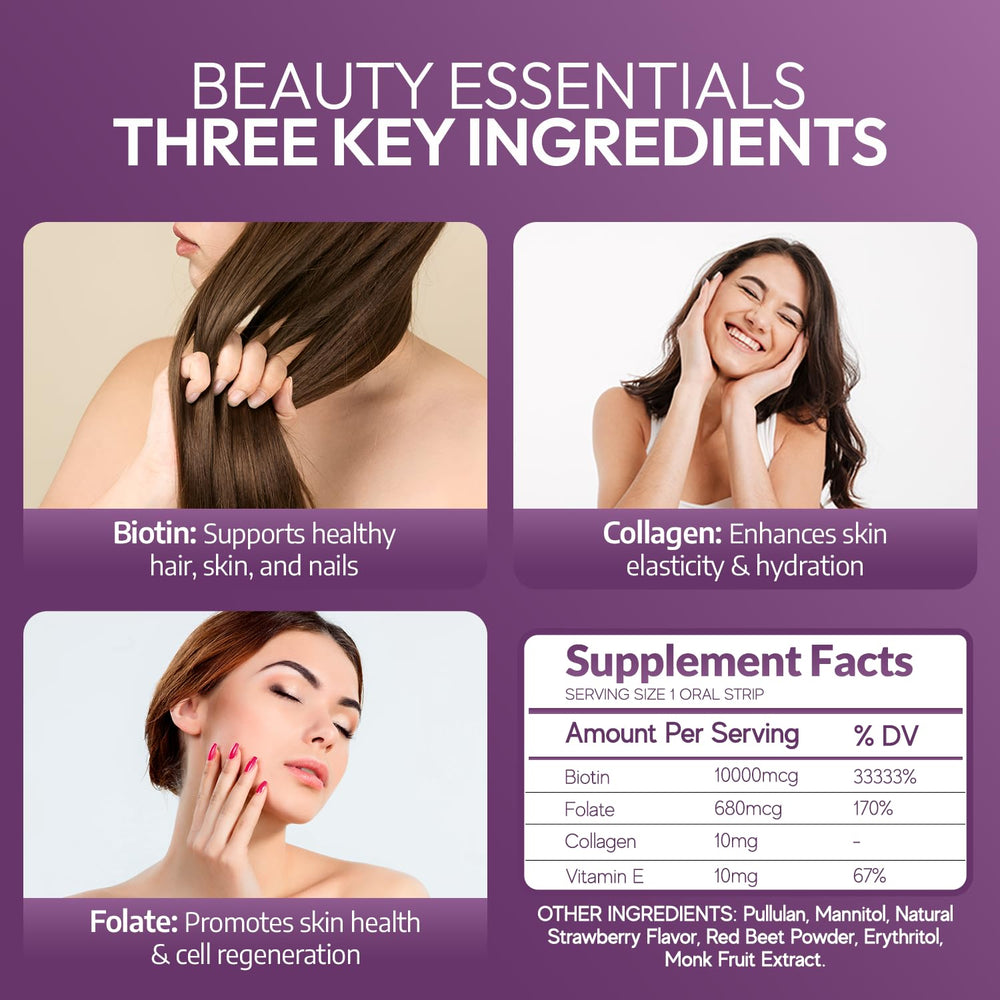 Lifestyle shot of a person on-the-go using strips