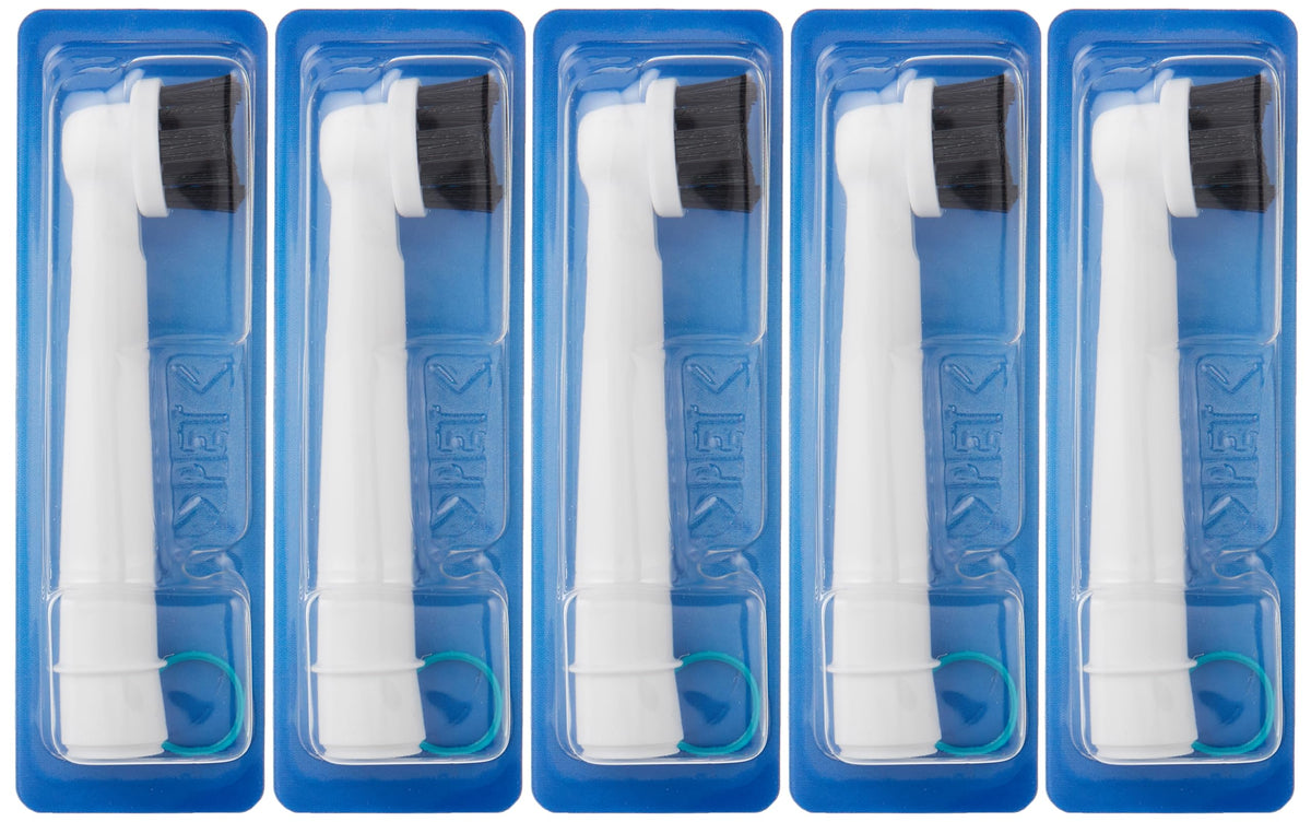 Five Oral-B Charcoal Replacement Brush Heads