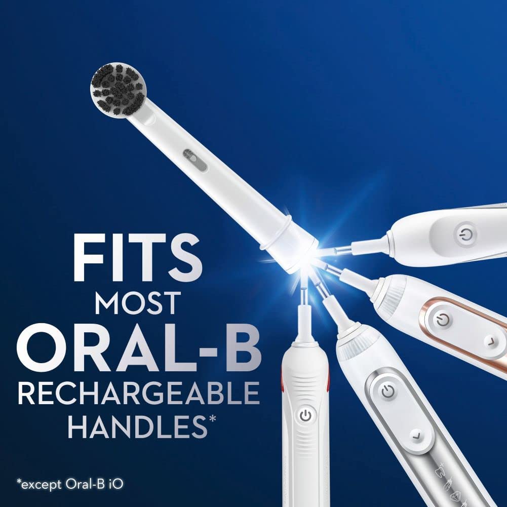 Replacement heads fit most Oral-B rechargeable handles