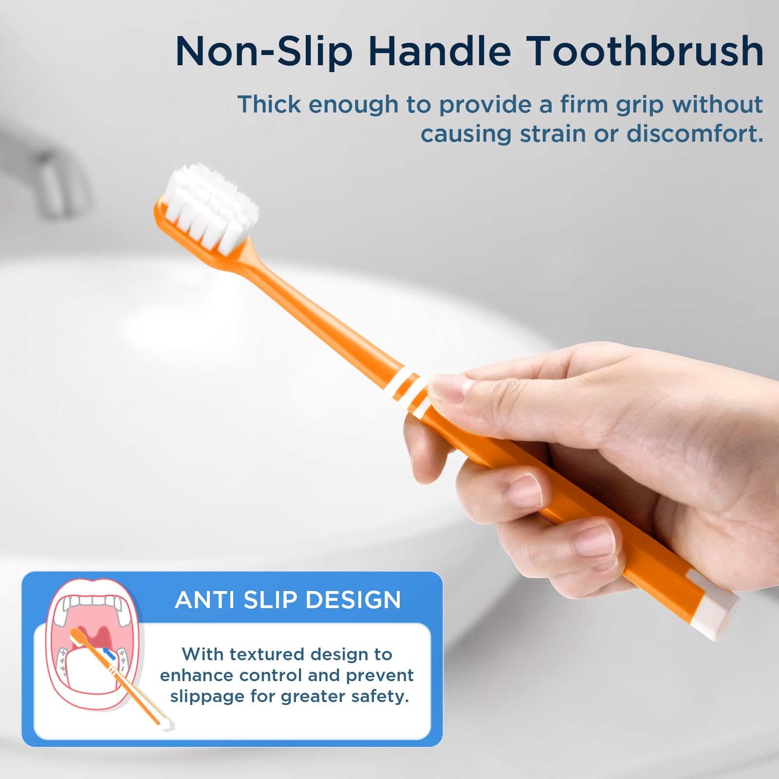 Oralphi Ergonomic Non-Slip Handle Close-Up
