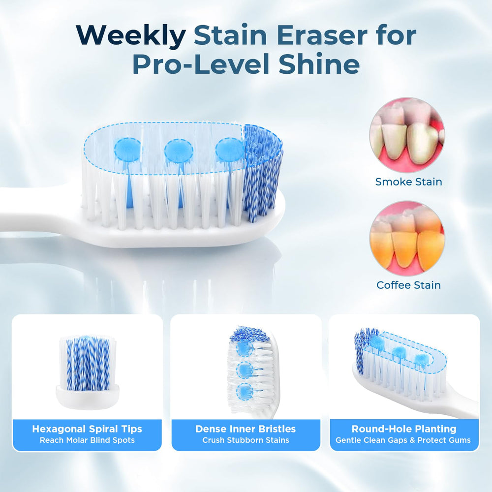 Oralphi Weekly Brightening toothbrush for weekly routine