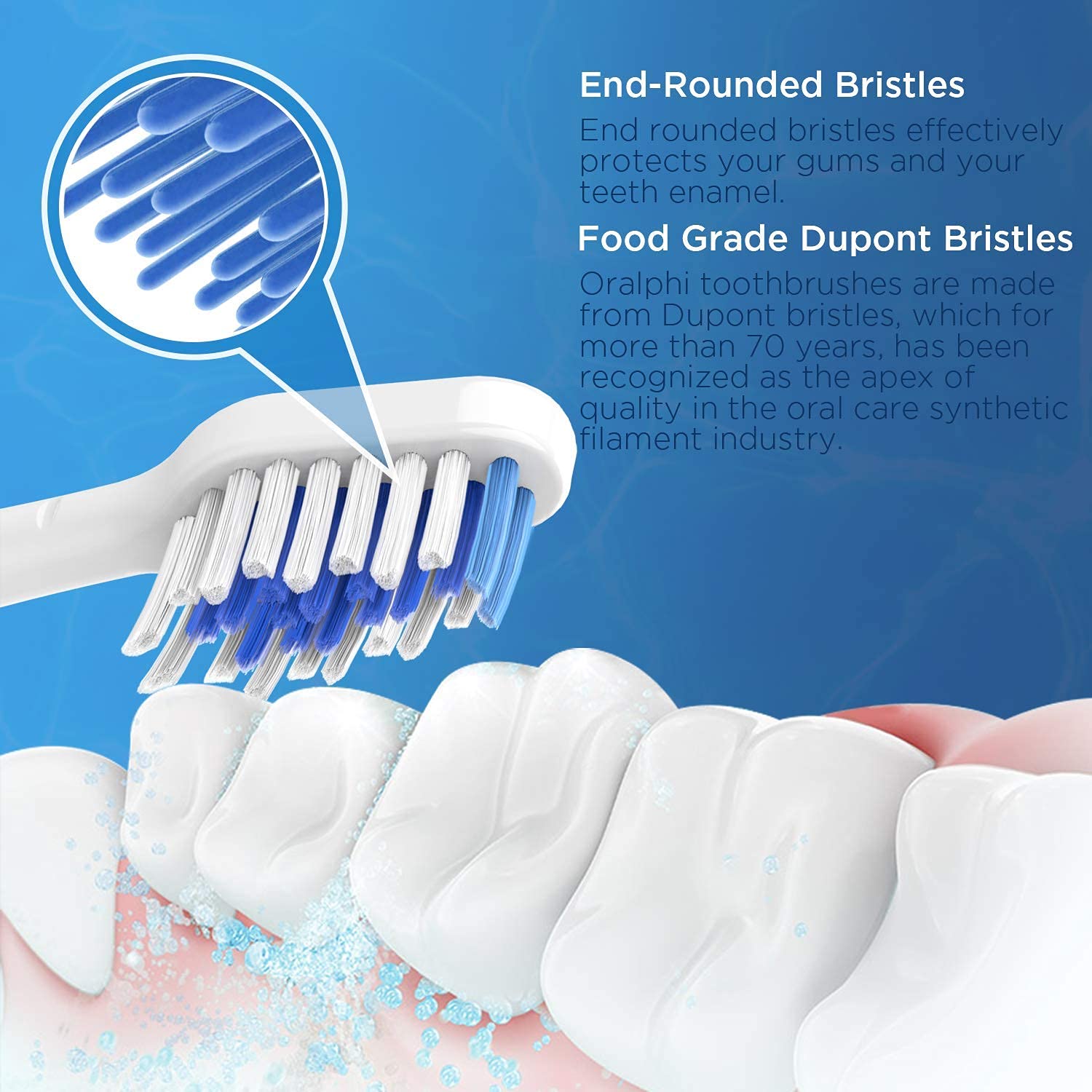 High-low bristle configuration for superior cleaning