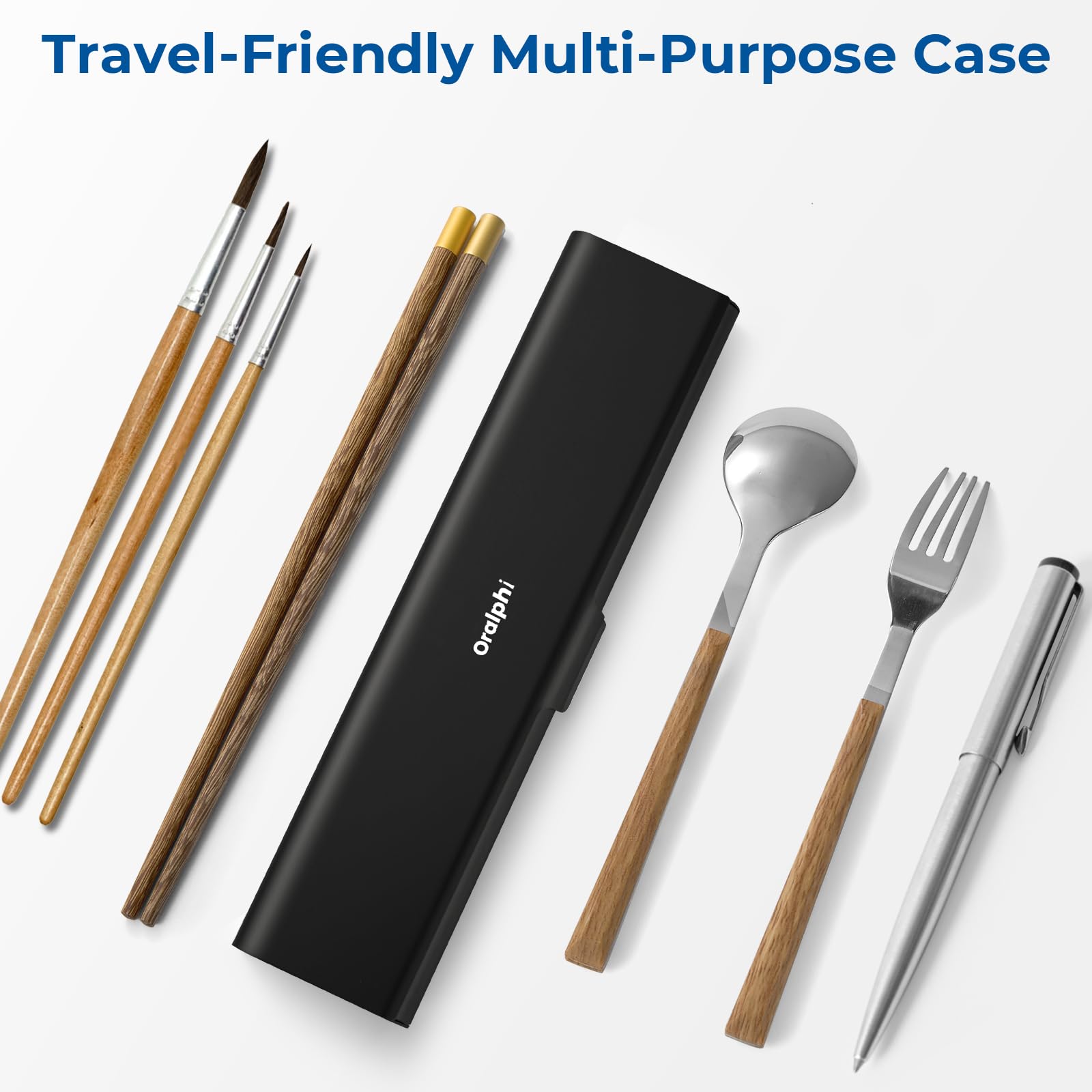 Scratch-resistant finish on the Oralphi case