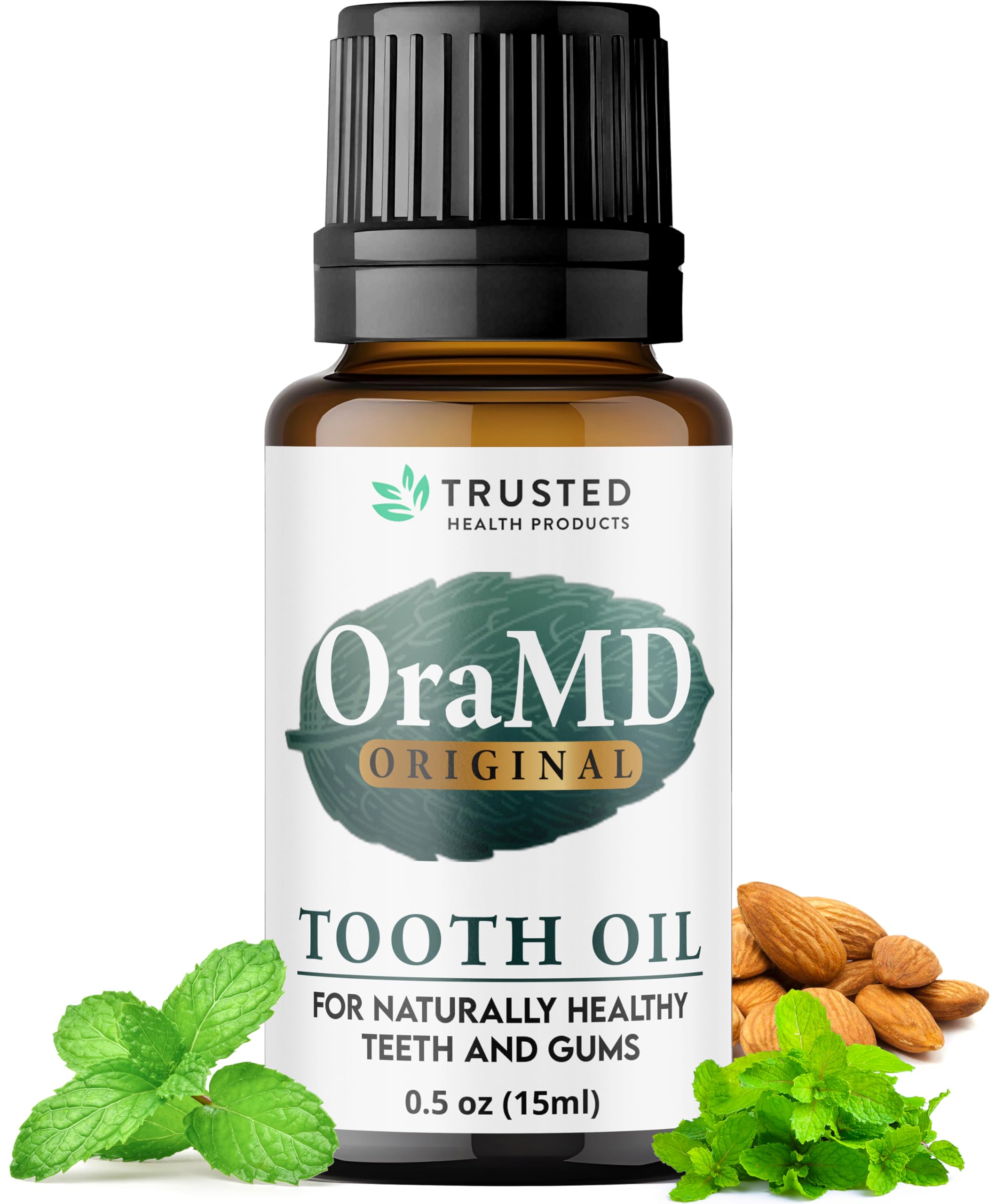 OraMD 4-in-1 Tooth Oil bottle and packaging