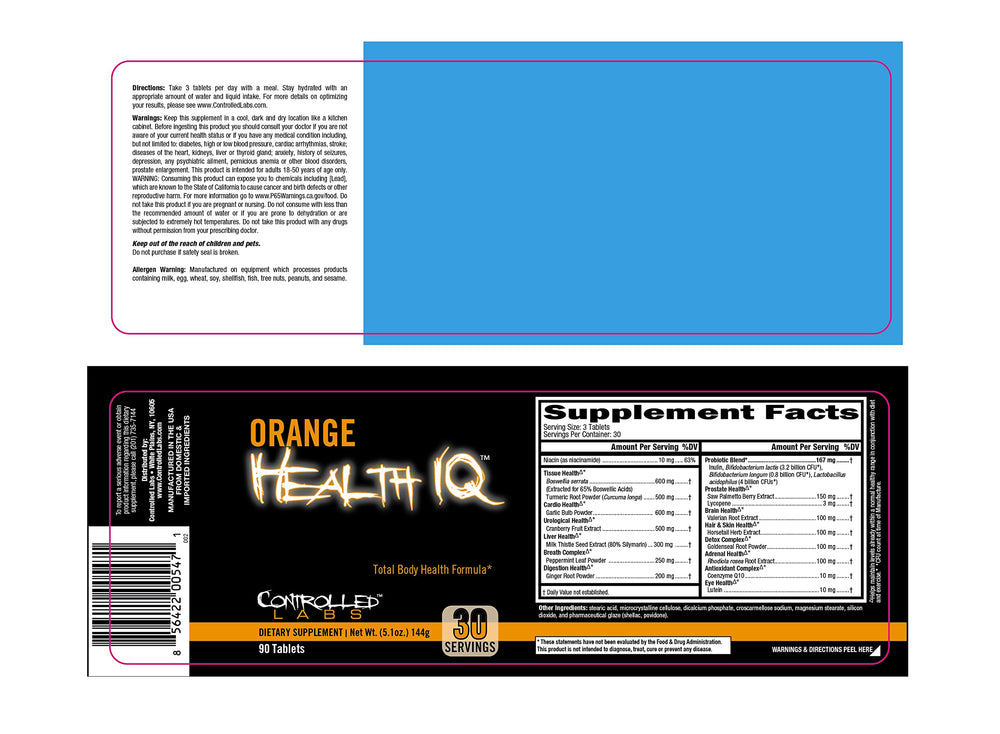 Orange Health IQ ingredients turmeric-ginger close-up highlighting turmeric and ginger components for nutrient support