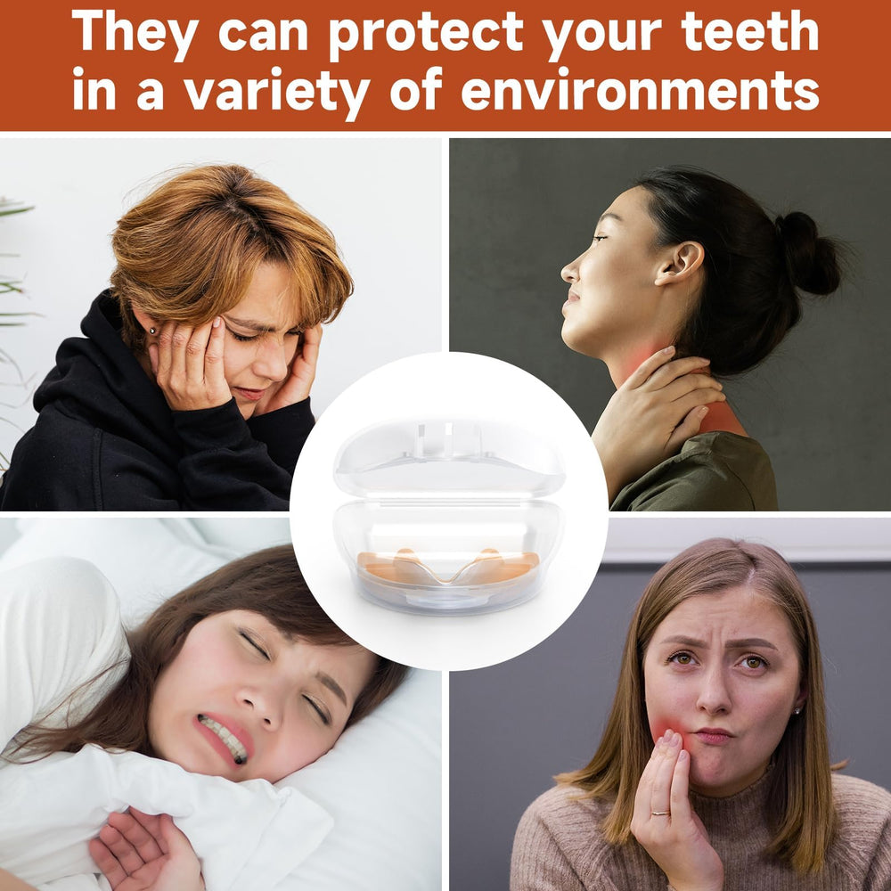 Relief from bruxism and TMJ with a comfortable guard