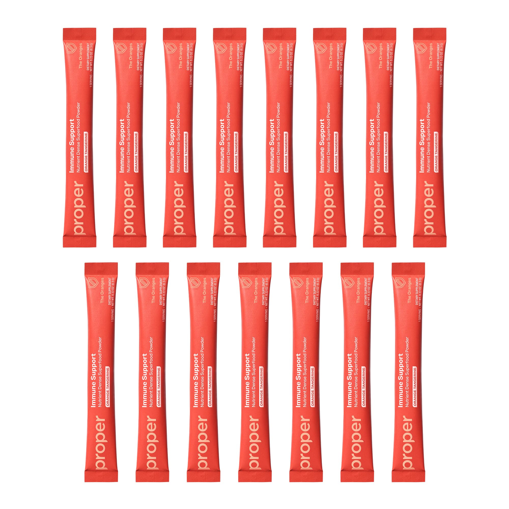 Orange Tangerine drink mix being stirred into a glass