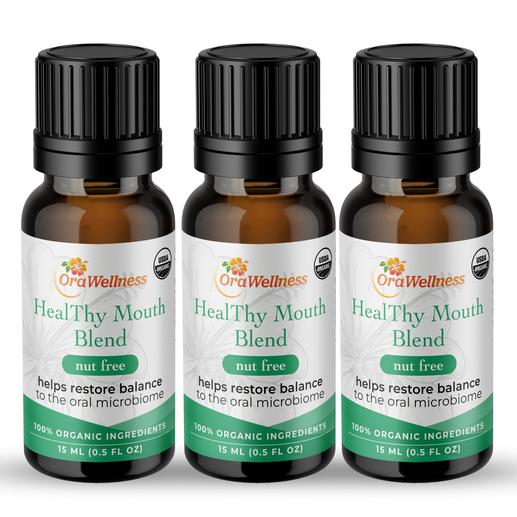 Second bottle of OraWellness Nut Free Healthy Mouth Blend Tooth Oil