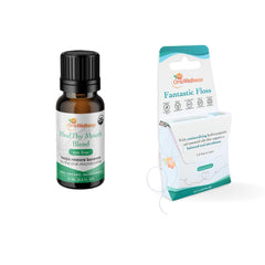 Bottle of OraWellness Nut Free Healthy Mouth Blend Tooth Oil