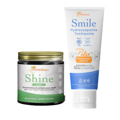 OraWellness Shine Mint Whitening Powder 2oz jar