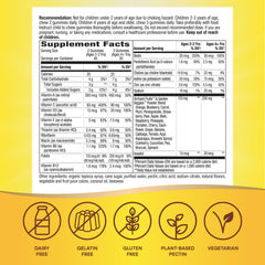 Illustration of Orchard Fruits & Garden Veggies blend (150 mg per serving)