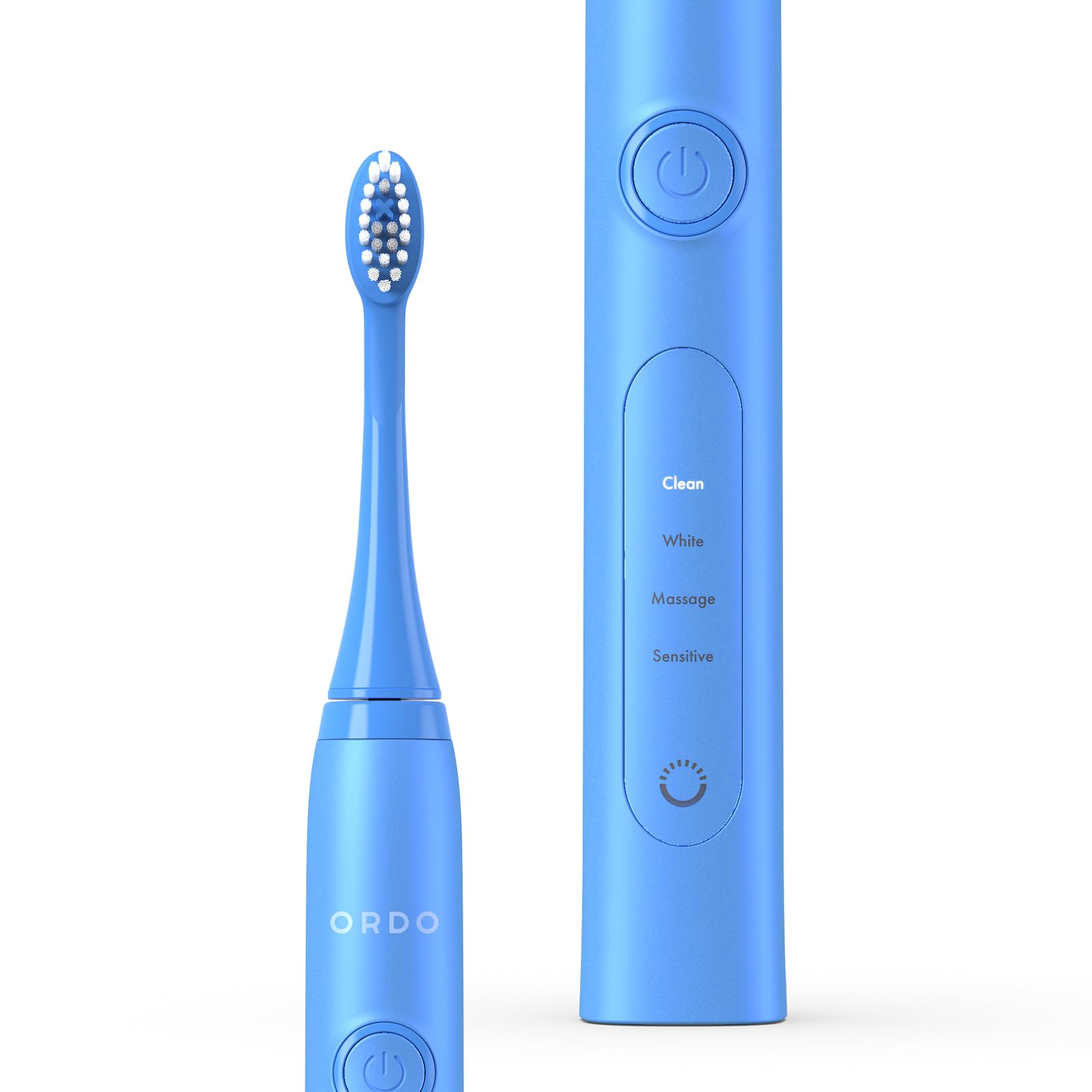 Oval-shaped Ordo Sonic+ brush head design