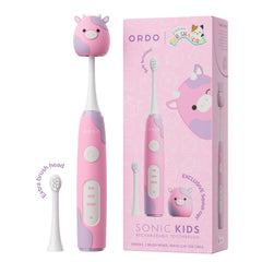 ORDO Squishmallows kid's electric toothbrush with colorful character design