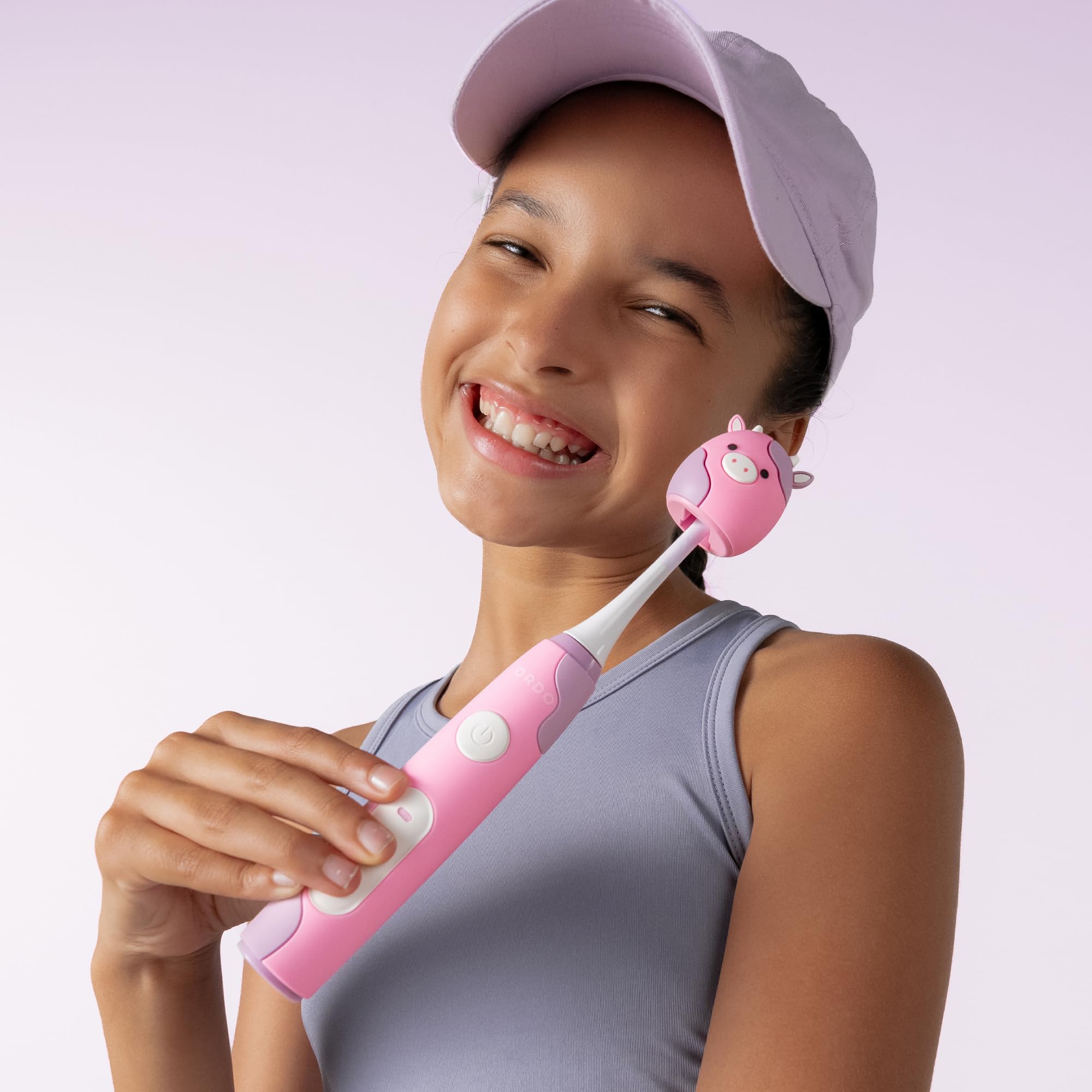 Rechargeable sonic toothbrush on charging base