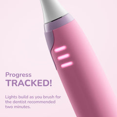 Travel cap included for hygienic on-the-go brushing