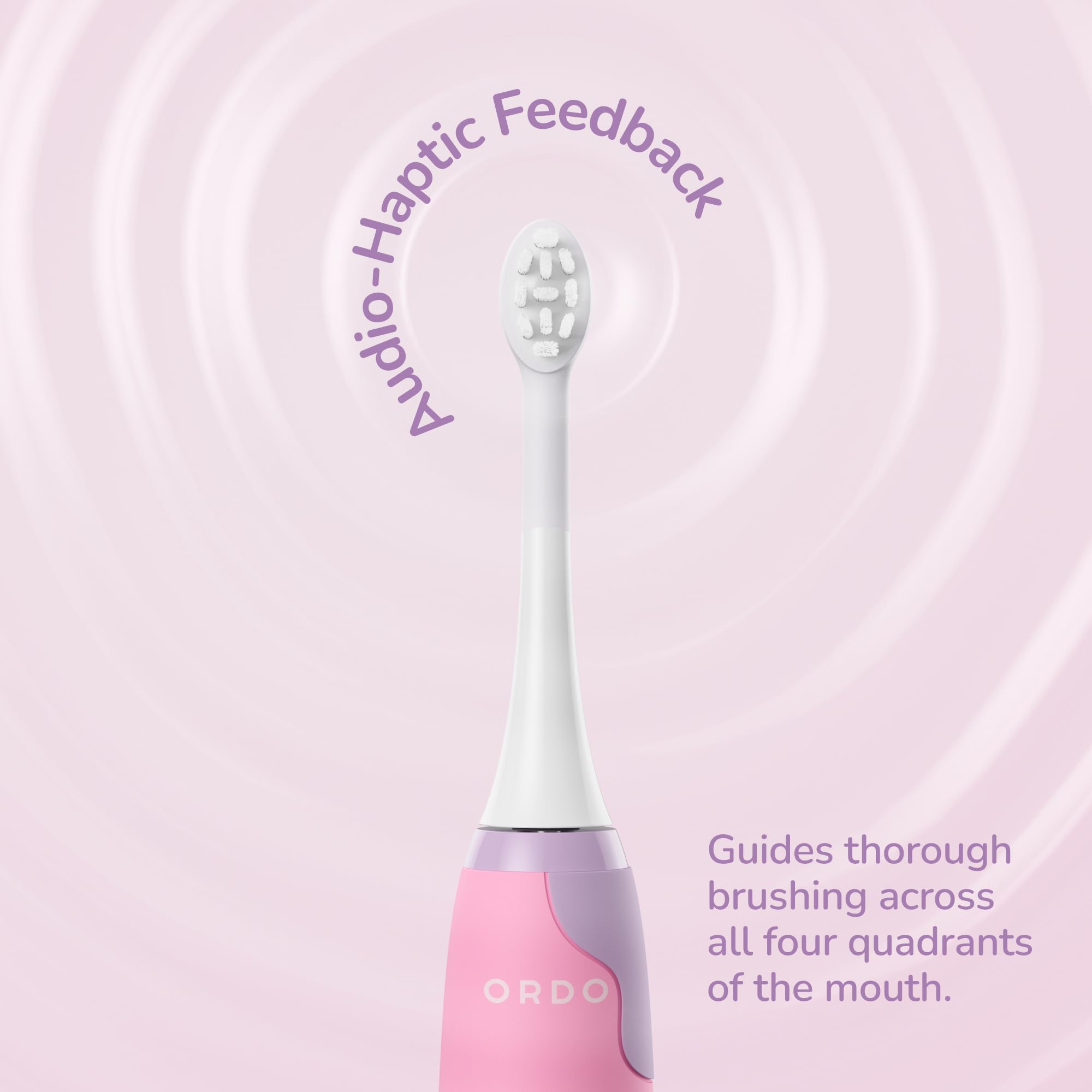 Toothbrush handle with progress lights and timer indicators