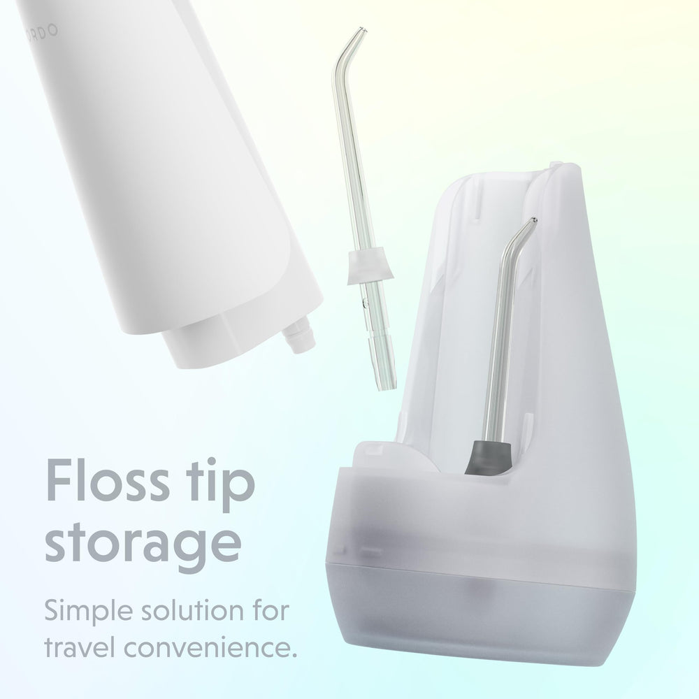 Ergonomic waterproof handle of the Ordo flosser