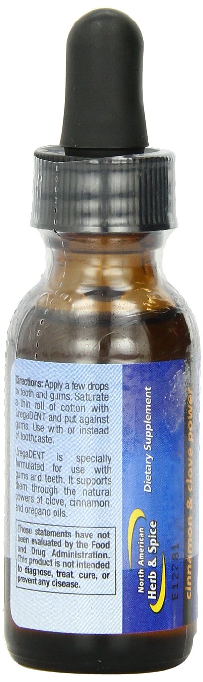Orega Dent 1-ounce bottle on white background