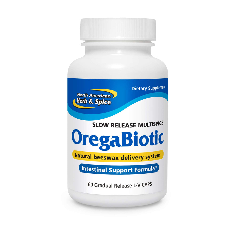 OregaBiotic 60 capsules for immune and digestive health