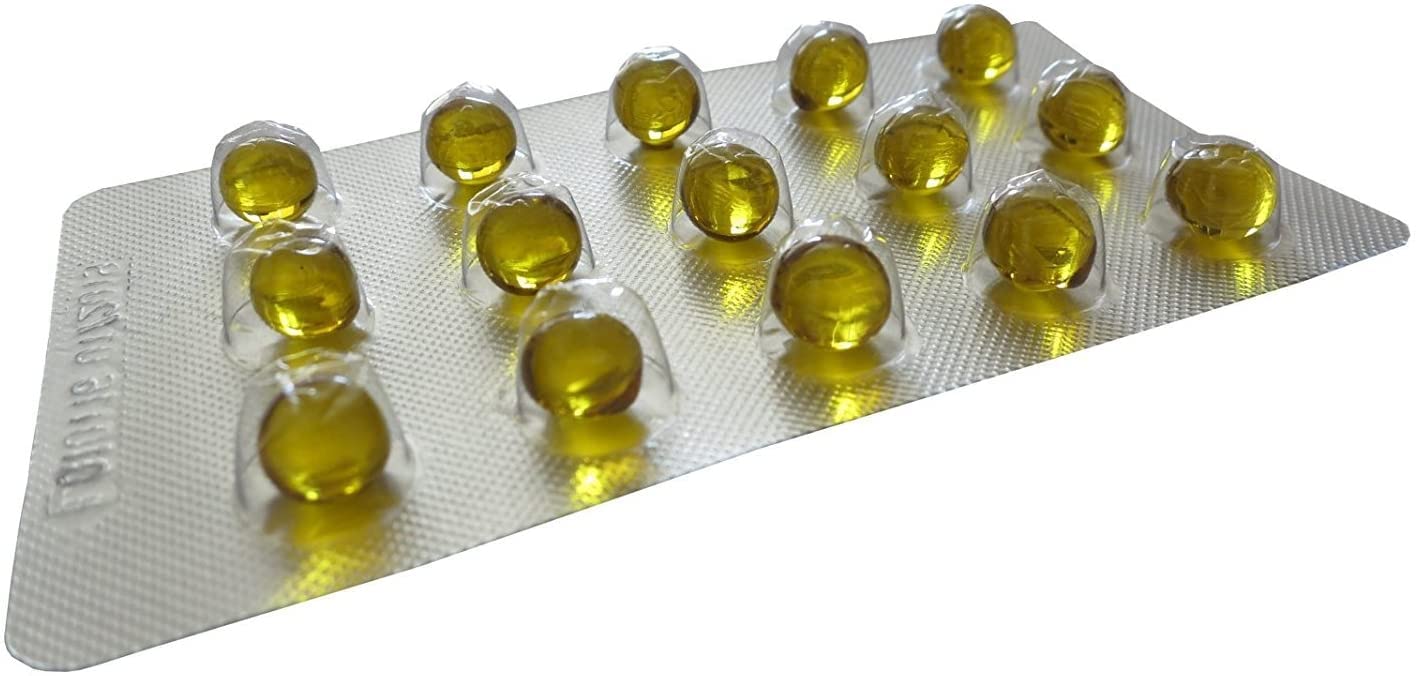 Close-up of Oreganic blister packaging