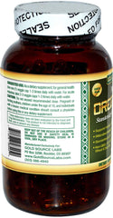Bottle of oregano oil capsules, 120 count